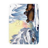 Polaire Beren, walrus en zeehonden Magneet (Verticaal)