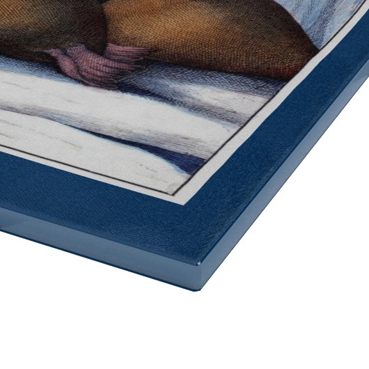 Polaire Beren, walrus en zeehonden Snijplank (Hoek)