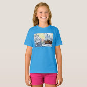Polaire Beren, walrus en zeehonden T-shirt (Voorkant volledig)