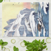 Polaire Beren, walrus en zeehonden Theedoek (Gevouwen)