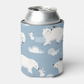 Polaire Beren Winter  Blikjeskoeler (Blikje Voorkant)