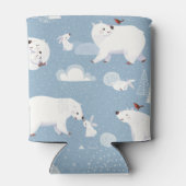 Polaire Beren Winter  Blikjeskoeler (Achterkant)