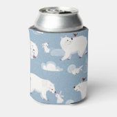 Polaire Beren Winter  Blikjeskoeler (Blikje Achterkant)