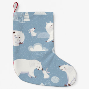 Polaire Beren Winter  Kleine Kerstsok