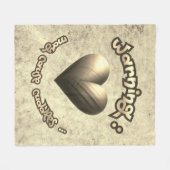 Polaire deken - Charming Cool Dude (Voorkant (Horizontaal))