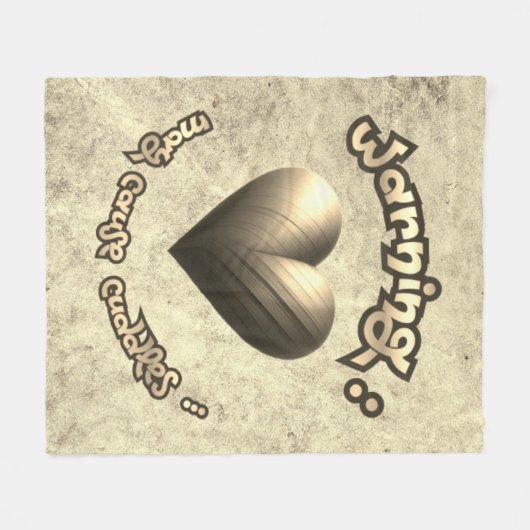 Polaire deken - Charming Cool Dude (Voorkant (Horizontaal))