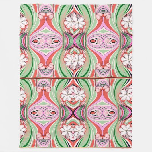 Polaire dekking fleece deken (Voorkant)