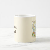 Polaire kaart voor de Duitse taal Koffiemok (Center)