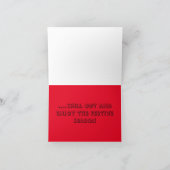 Polaire kerstkaart voor Beer Feestdagen Kaart (Binnen)