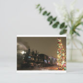 polaire kerstman briefkaart (Staand voorkant)