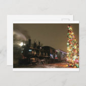 polaire kerstman briefkaart (Voorkant / Achterkant)