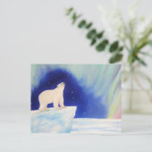 Polaire lichten briefkaart (Staand voorkant)