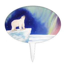 Polaire lichten cake topper
