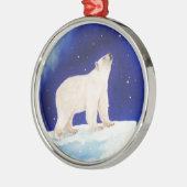 Polaire lichten metalen ornament (Links)