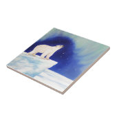 Polaire lichten tegeltje (Zijkant)