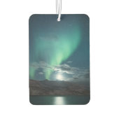 Polaire lichten, volle maan luchtverfrisser (Achterkant)