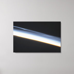 Polaire mesosferische wolken canvas afdruk