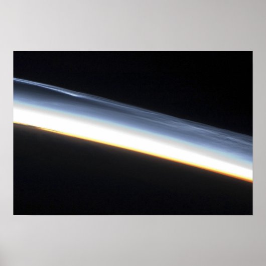 Polaire mesosferische wolken poster (Voorkant)