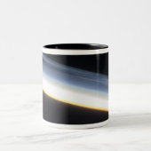 Polaire mesosferische wolken tweekleurige koffiemok (Center)