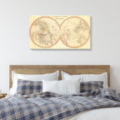 Polaire regio's canvas afdruk (Insitu (Slaapkamer))