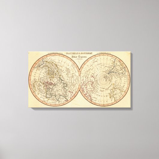 Polaire regio's canvas afdruk (Voorkant)