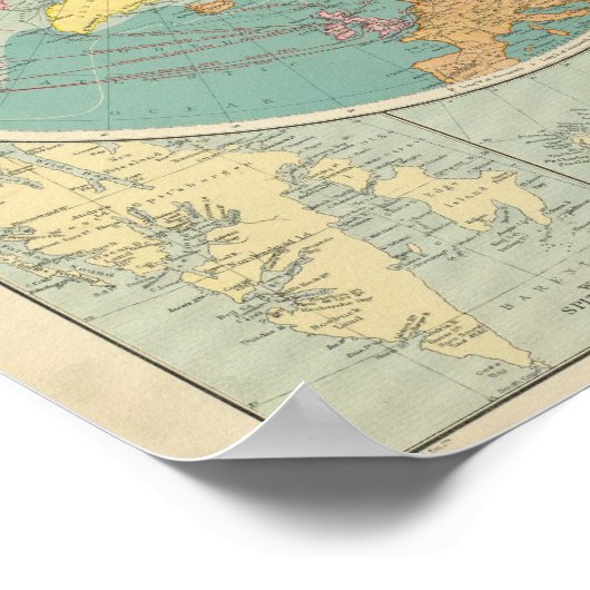 Polaire regio's poster (Hoek)