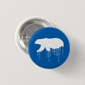 Polaire smelt omlaag ronde button 3,2 cm (Voorkant /achterkant)