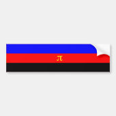 POLAMORY PRIDEFLAG BAR BUMPERSTICKER (Voorkant)