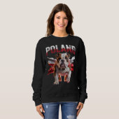 Poland Bulldogs Proud Dog Lovers Apparel for Fans Trui (Voorkant volledig)