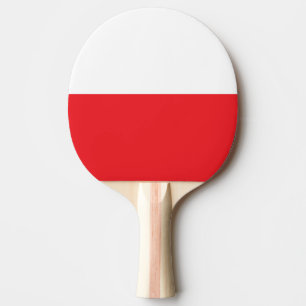 Poland Flag Tafeltennisbatje