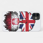 Poland Polish British UK Verenigd Koninkrijk Case-Mate iPhone Case (Achterkant (horizontaal))
