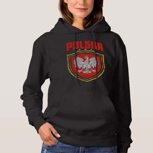 Poland Polish Polska Polski Husaria  11 Hoodie (Voorkant)