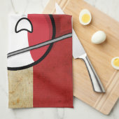 Polandball - Italiaanse pizza Theedoek (Quarter Fold)