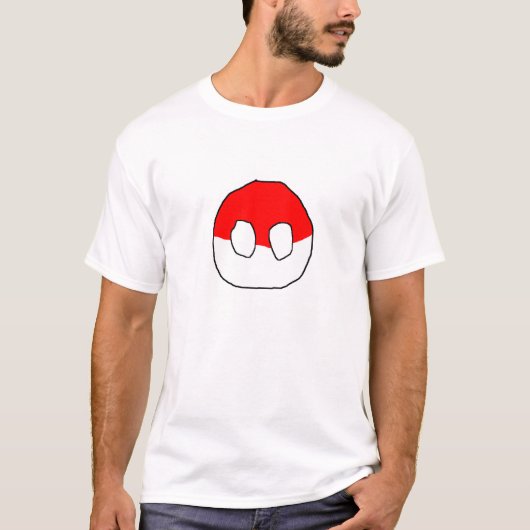 Polandball T-shirt (Voorkant)
