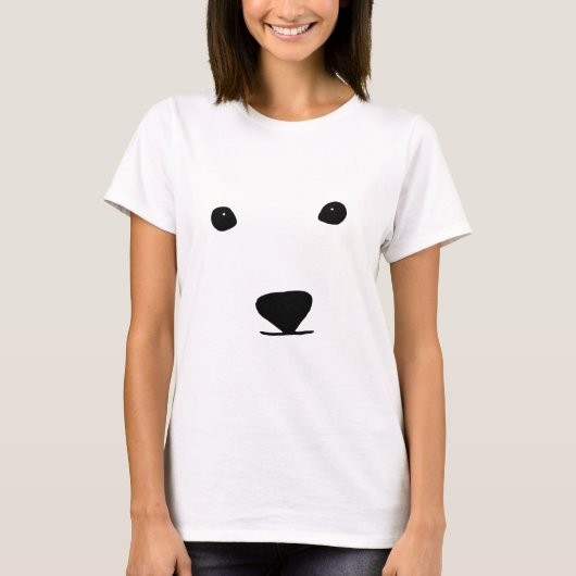 Polar Bear Baby T-shirt (Voorkant)