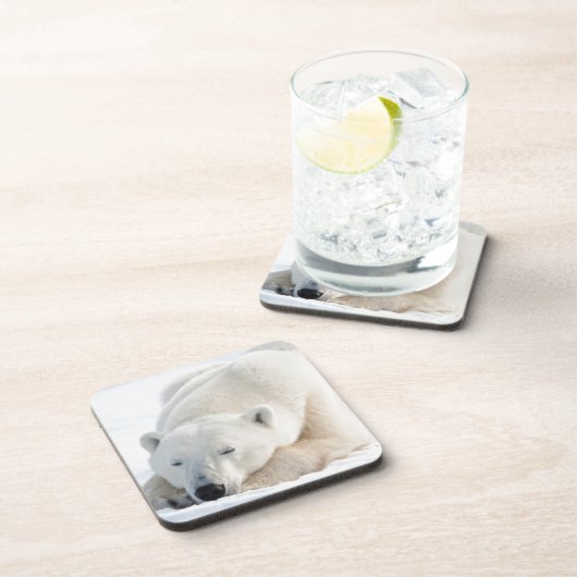 Polar Bear Bier Onderzetter (Rechterzijde)