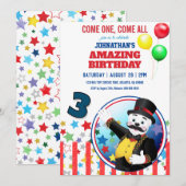 Polar Bear Big Top Circus Kaart (Voorkant / Achterkant)