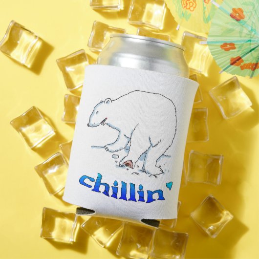 Polar Bear chillin can cooler (Insitu Zomer)
