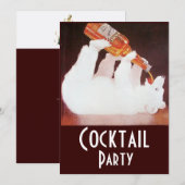 POLAR BEAR COCKTAIL PARTY ,wit bruin rood Kaart (Voorkant / Achterkant)