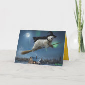 Polar Bear Heks Halloween Kaart (Achterkant)