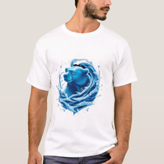 Polar Bear in a snowstorm classic t-shirt