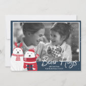Polar Bear Knuffels Fototemplate V2 ID851 Kaart (Voorkant)