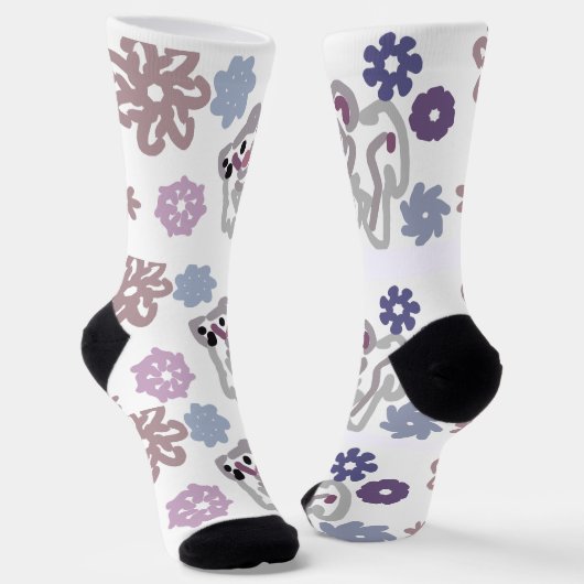 Polar bear love sokken (Gebogen)