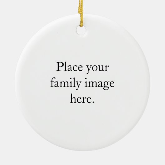 Polar Bear Merry Christmas Ornament - Personalized (Achterkant)