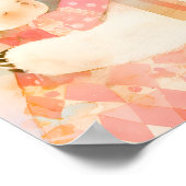 Polar Bear Mother and Cub Cuddle Nursery Poster (Hoek)