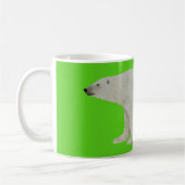 Polar Bear Mug Green Koffiemok (Links)