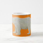 Polar Bear Mug Orange Koffiemok (Center)