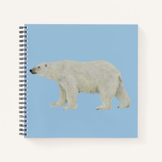 Polar Bear Notepad Notitieboek (Voorkant)