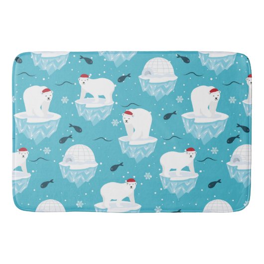 Polar Bear Party Badmat (Voorkant)