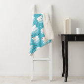 Polar Bear Party Sherpa Deken (In situ)